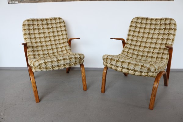 Armchairs by Paul Bode for Federholz-Gesellschaft OHG, 1950s, Set of 2-FUP-1326038