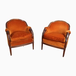 Armchairs by Paul Follot, 1920s, Set of 2-WSV-1770422