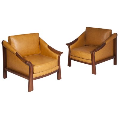 Armchairs by Pierre Chareau, Set of 2-NJJ-955151