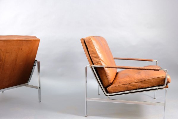 Armchairs by Preben Fabricius & Jørgen Kastholm for Kill International, 1960s, Set of 2-CIP-853496