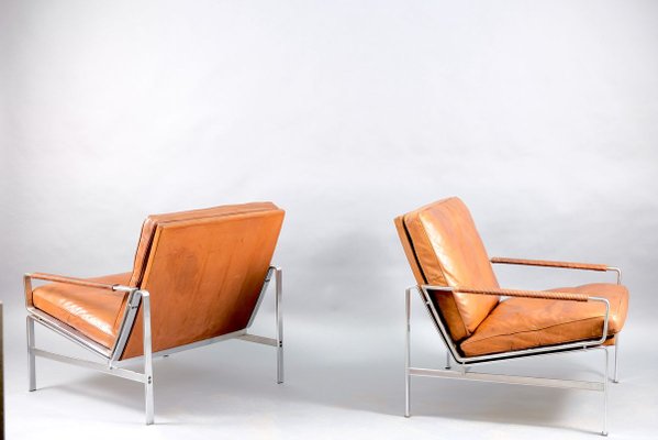 Armchairs by Preben Fabricius & Jørgen Kastholm for Kill International, 1960s, Set of 2-CIP-853496