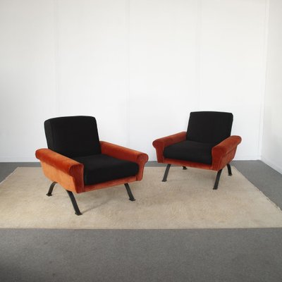 Armchairs by Sergio Saporiti for Saporiti Besnate Italia Brothers, 1960s, Set of 2-JQO-1732298