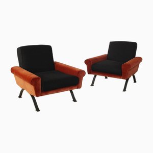 Armchairs by Sergio Saporiti for Saporiti Besnate Italia Brothers, 1960s, Set of 2-JQO-1732298