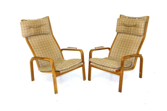 Armchairs by Yngve Ekström for Swedese, Sweden, 1960s, Set of 2