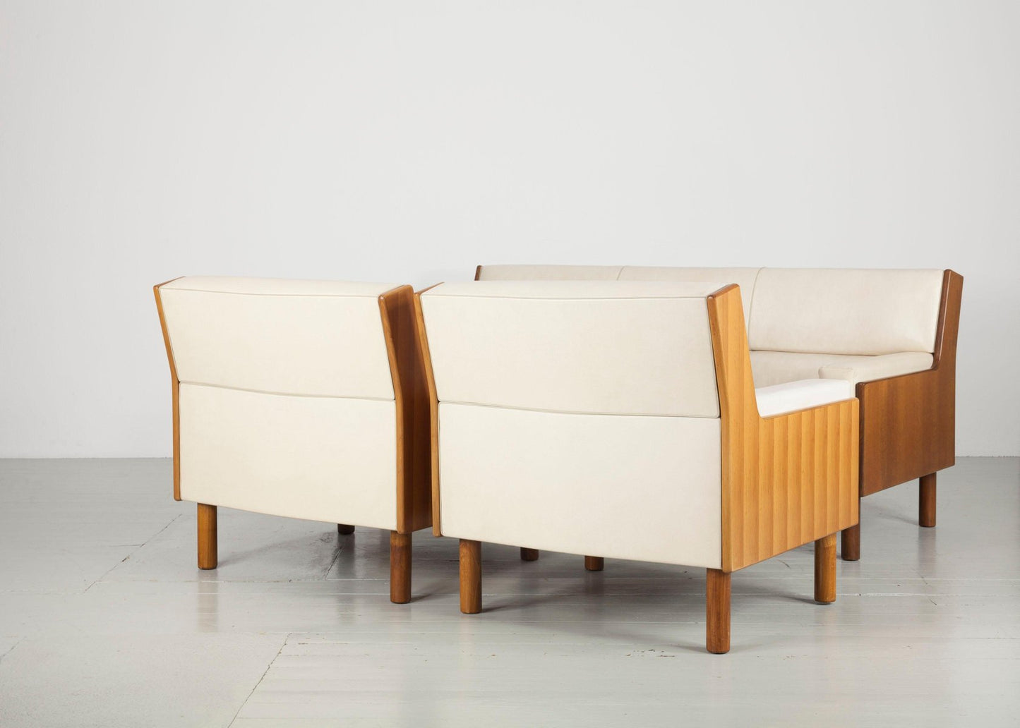 Armchairs & Couch from Anonima Castelli, 1950s, Set of 3