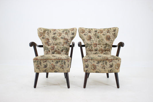 Armchairs, Czechoslovakia, 1940s, Set of 2