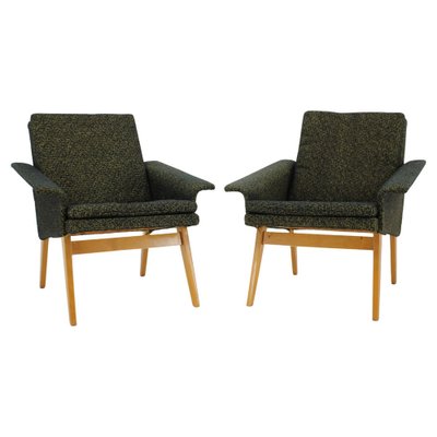 Armchairs, Czechoslovakia, 1960s, Set of 2-TZ-1454071