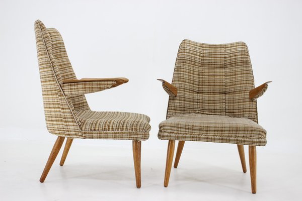 Armchairs, Czechoslovakia, 1960s, Set of 2-TZ-1362423