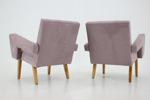 Armchairs, Czechoslovakia, 1960s, Set of 2-TZ-1296217