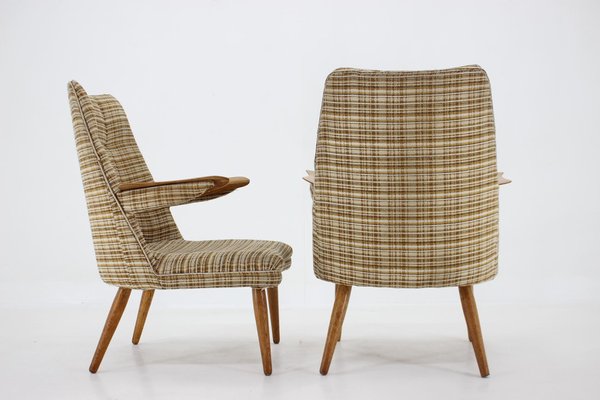 Armchairs, Czechoslovakia, 1960s, Set of 2-TZ-1362423