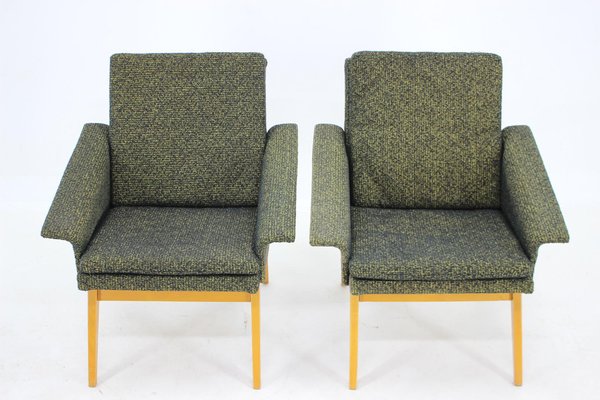 Armchairs, Czechoslovakia, 1960s, Set of 2-TZ-1454071