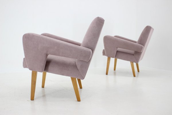 Armchairs, Czechoslovakia, 1960s, Set of 2-TZ-1296217