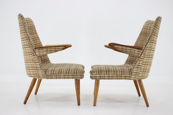 Armchairs, Czechoslovakia, 1960s, Set of 2-TZ-1362423