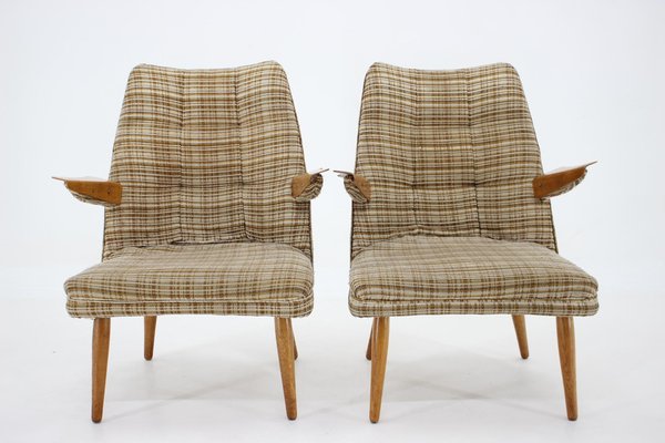 Armchairs, Czechoslovakia, 1960s, Set of 2-TZ-1362423