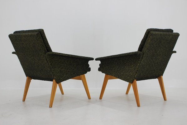 Armchairs, Czechoslovakia, 1960s, Set of 2-TZ-1454071