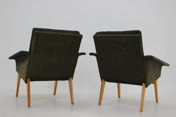 Armchairs, Czechoslovakia, 1960s, Set of 2-TZ-1454071