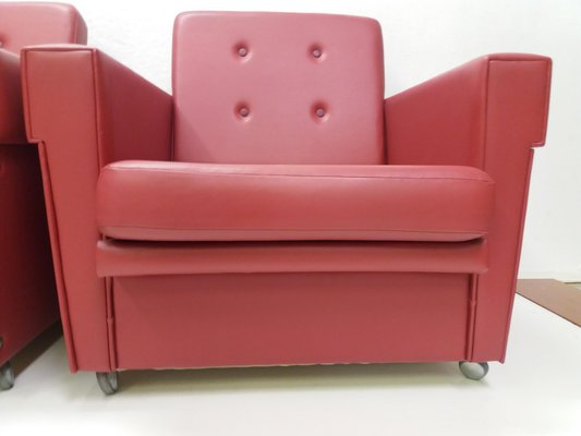 Armchairs, Czechoslovakia, 1970, Set of 2-TZ-1134362