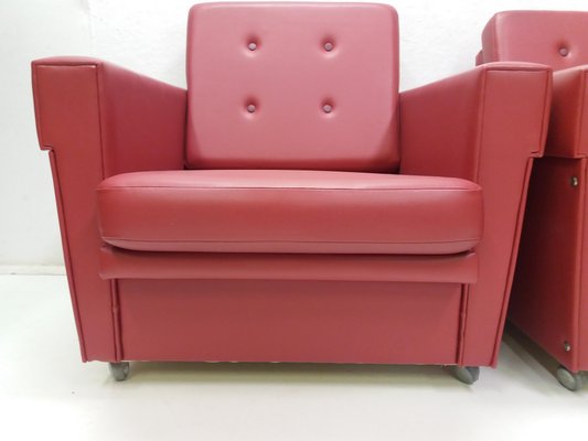 Armchairs, Czechoslovakia, 1970, Set of 2-TZ-1134362