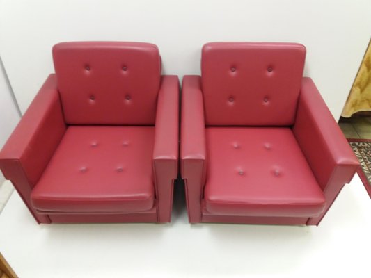 Armchairs, Czechoslovakia, 1970, Set of 2-TZ-1134362