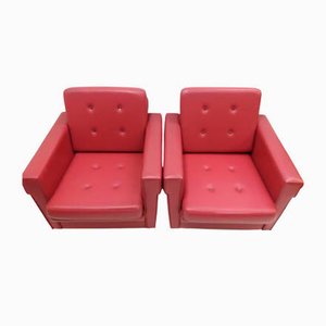 Armchairs, Czechoslovakia, 1970, Set of 2-TZ-1134362