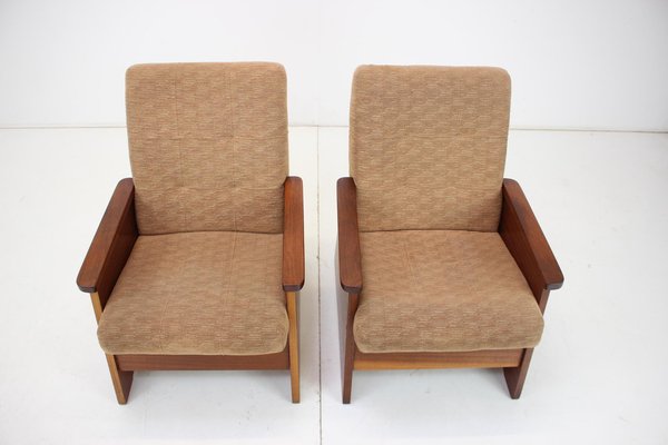 Armchairs, Czechoslovakia, 1970s, Set of 2-TZ-1418962