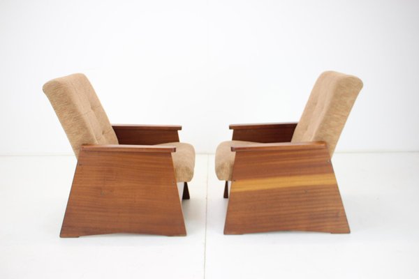 Armchairs, Czechoslovakia, 1970s, Set of 2-TZ-1418962