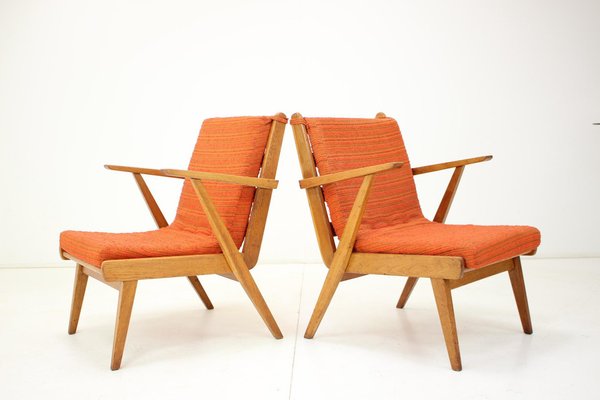 Armchairs, Czechoslovakia, 1980s, Set of 2-TZ-1329340