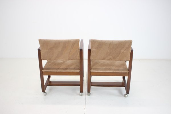 Armchairs, Czechoslovakia, 1980s, Set of 2-TZ-1431433