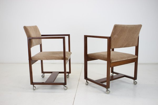 Armchairs, Czechoslovakia, 1980s, Set of 2-TZ-1431433