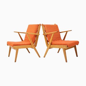 Armchairs, Czechoslovakia, 1980s, Set of 2-TZ-1329340