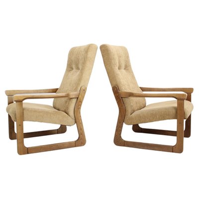 Armchairs, Czechoslovakia, 1990s, Set of 2-TZ-1185407