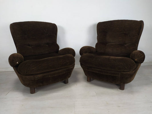 Armchairs from Airborne, 1970s, Set of 5