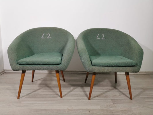 Armchairs from Brussels Expo, 1960s, Set of 2