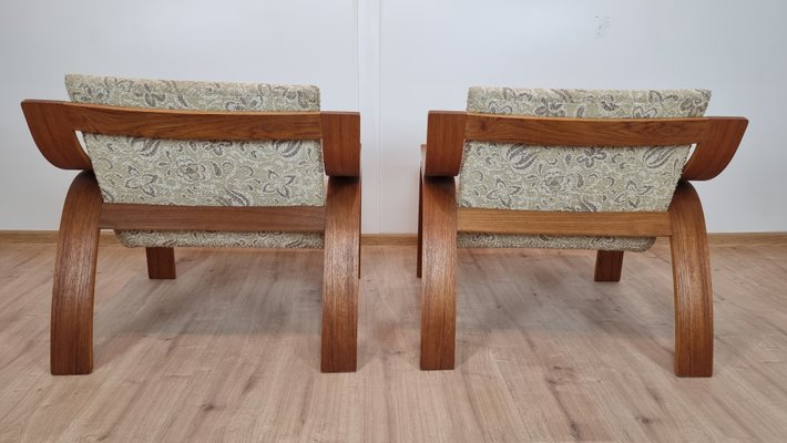 Armchairs from Drevopodnik Holesov, Set of 2-QJA-1083245