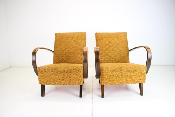 Armchairs from Jindrich Halabala, Czechoslovakia, 1950s, Set of 2-TZ-1814892