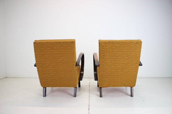 Armchairs from Jindrich Halabala, Czechoslovakia, 1950s, Set of 2-TZ-1814892