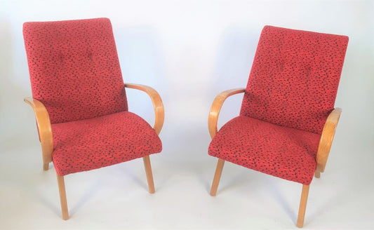 Armchairs from Jitona Soběslav, Former Czechoslovakia, 1960s, Set of 2