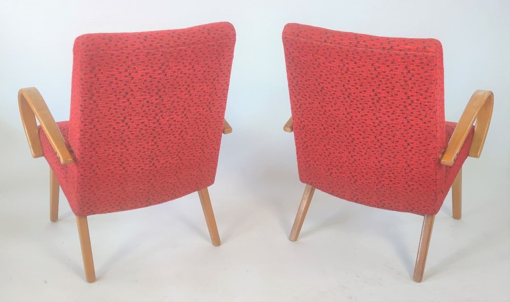 Armchairs from Jitona Soběslav, Former Czechoslovakia, 1960s, Set of 2