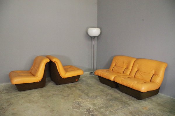 Armchairs from Lev & Lev, 1970s, Set of 4-KNM-1261242