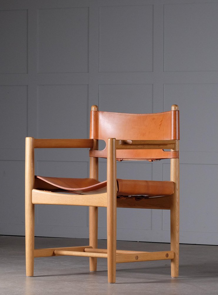 Armchairs Model 3238 attributed to Børge Mogensen, 1960s, Set of 2