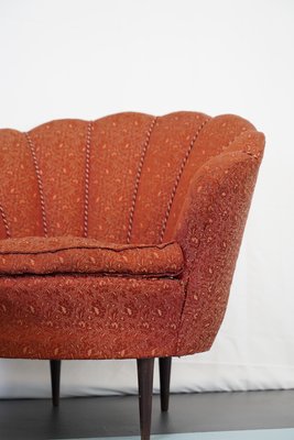 Armchairs & Ottoman in the Style of Gio Ponti, Italy, 1950s, Set of 3-OT-765535