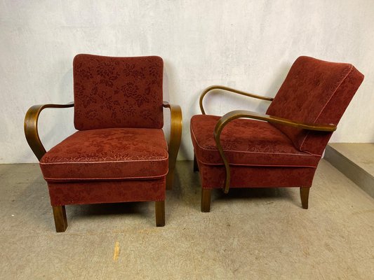 Armchairs with Armrests, Set of 2-GPQ-1782291