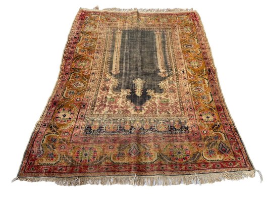 Armenian Silk Rug, 1910s-AIV-1723493