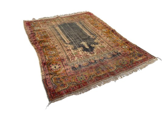 Armenian Silk Rug, 1910s-AIV-1723493