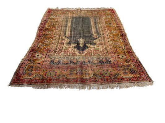 Armenian Silk Rug, 1910s-AIV-1723493