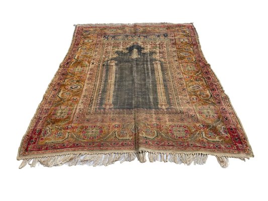 Armenian Silk Rug, 1910s-AIV-1723493