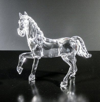 Arnaldo Zanella, Horse Sculpture, 1980s, Murano Glass-OJE-1805013