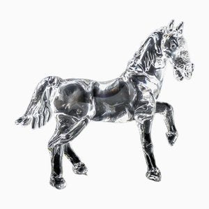 Arnaldo Zanella, Horse Sculpture, 1980s, Murano Glass-OJE-1805013