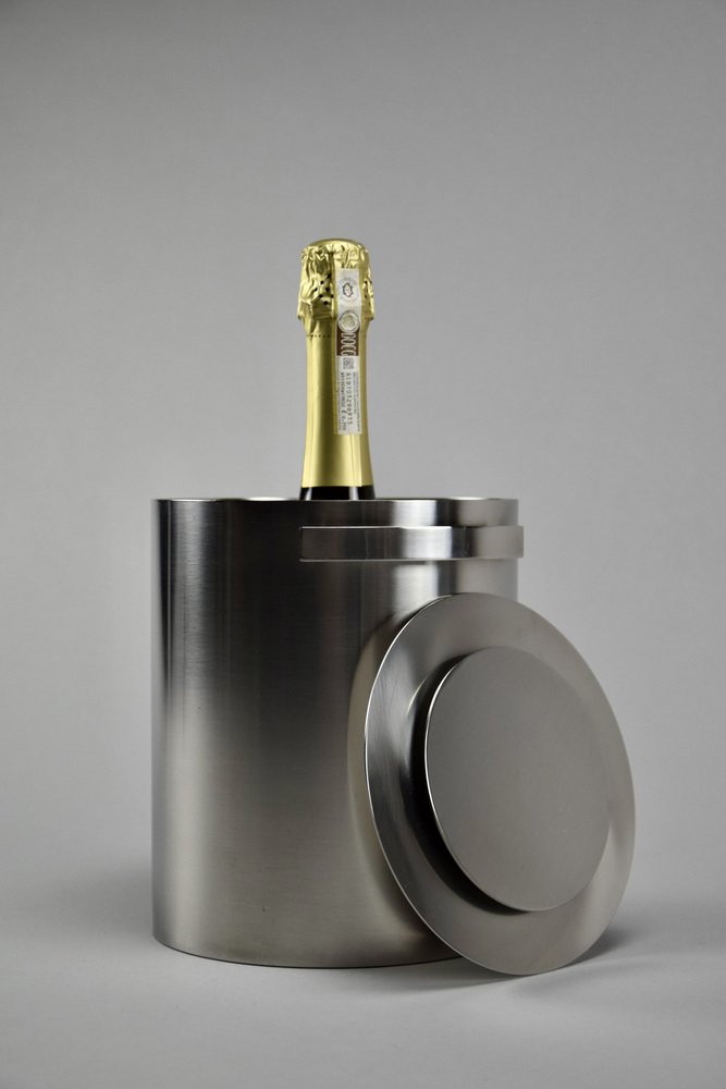 Arne Jacobsen Mid-Century Modern Champagne Cooler, 1980