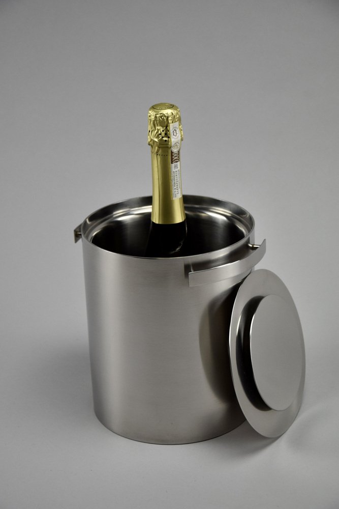 Arne Jacobsen Mid-Century Modern Champagne Cooler, 1980